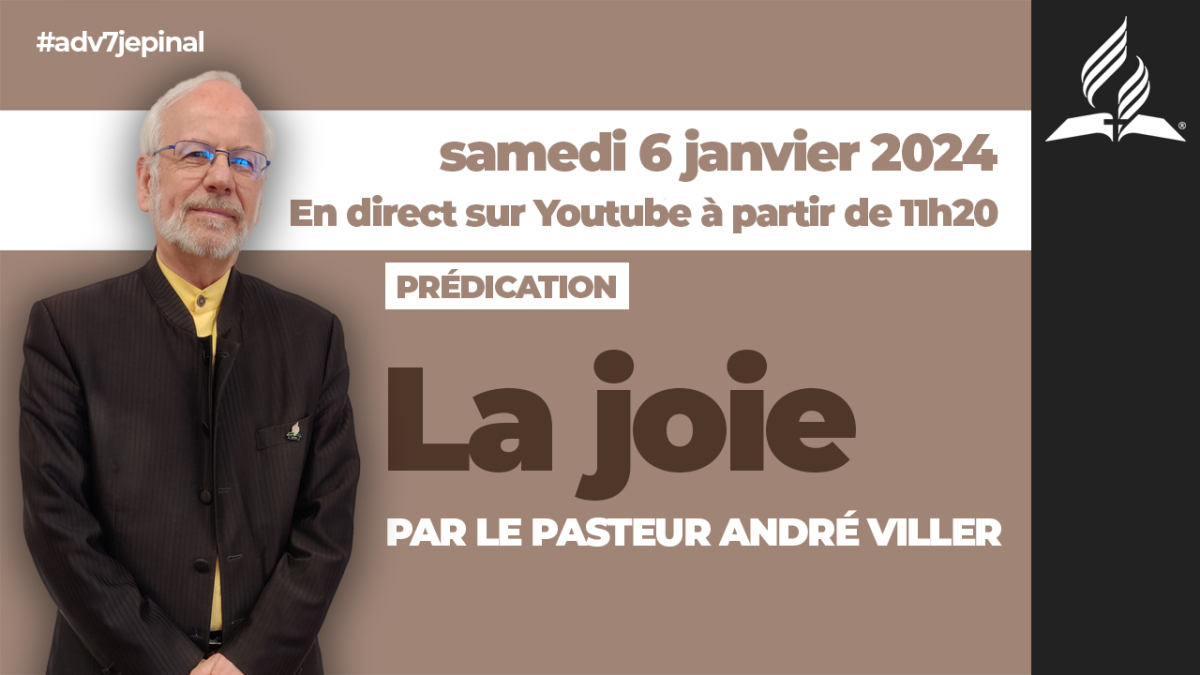 [Prédication] « La joie », prédication du 06/01/2024