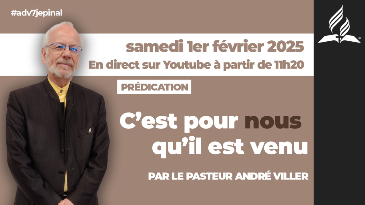 [Prédication] « C’est pour nous qu’il est venu », sermon du 01/02/2025
