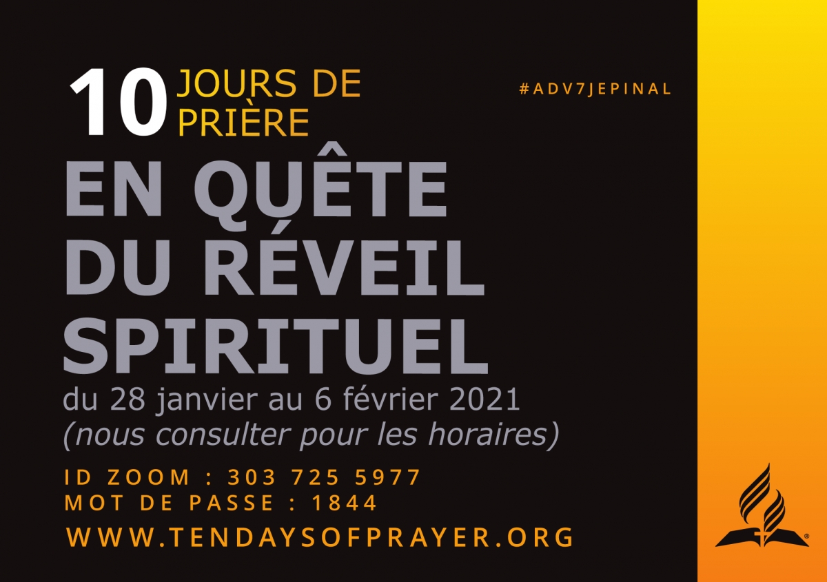 10 jours de prière - 2021