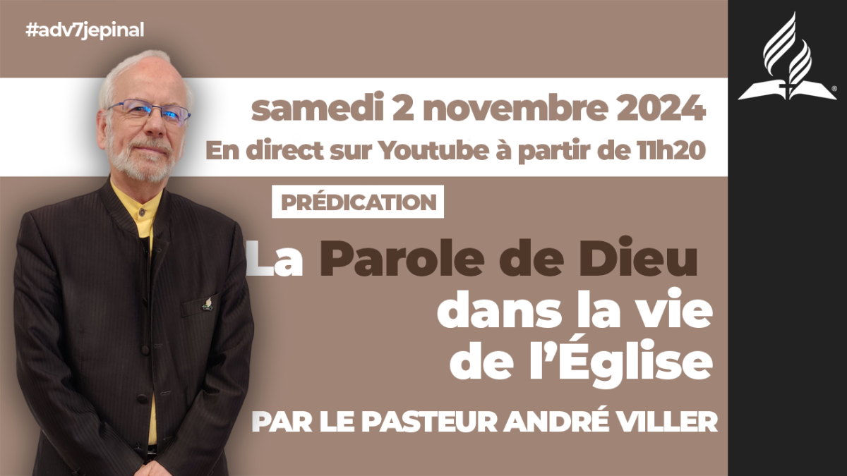 [Prédication] « La Parole de Dieu dans la vie de l’Église », sermon du 02/11/2024