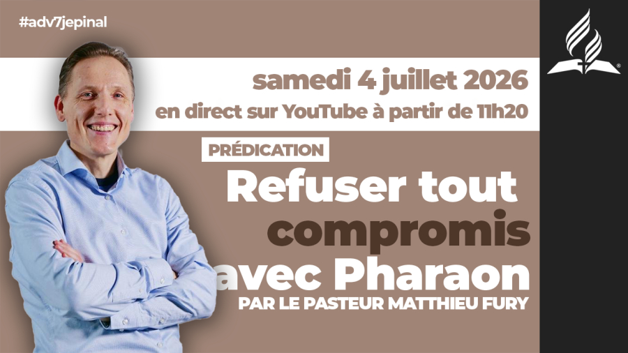 [Prédication] « Refuser tout compromis avec Pharaon », sermon du 04/07/2026